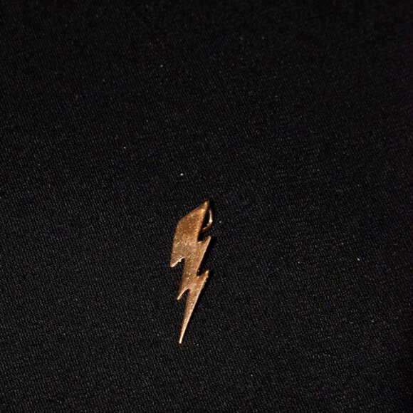 14K Lightning Bolt Charm/Pendant - Picture 2 of 3